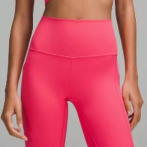 Pink Lululemon Align leggings size 6